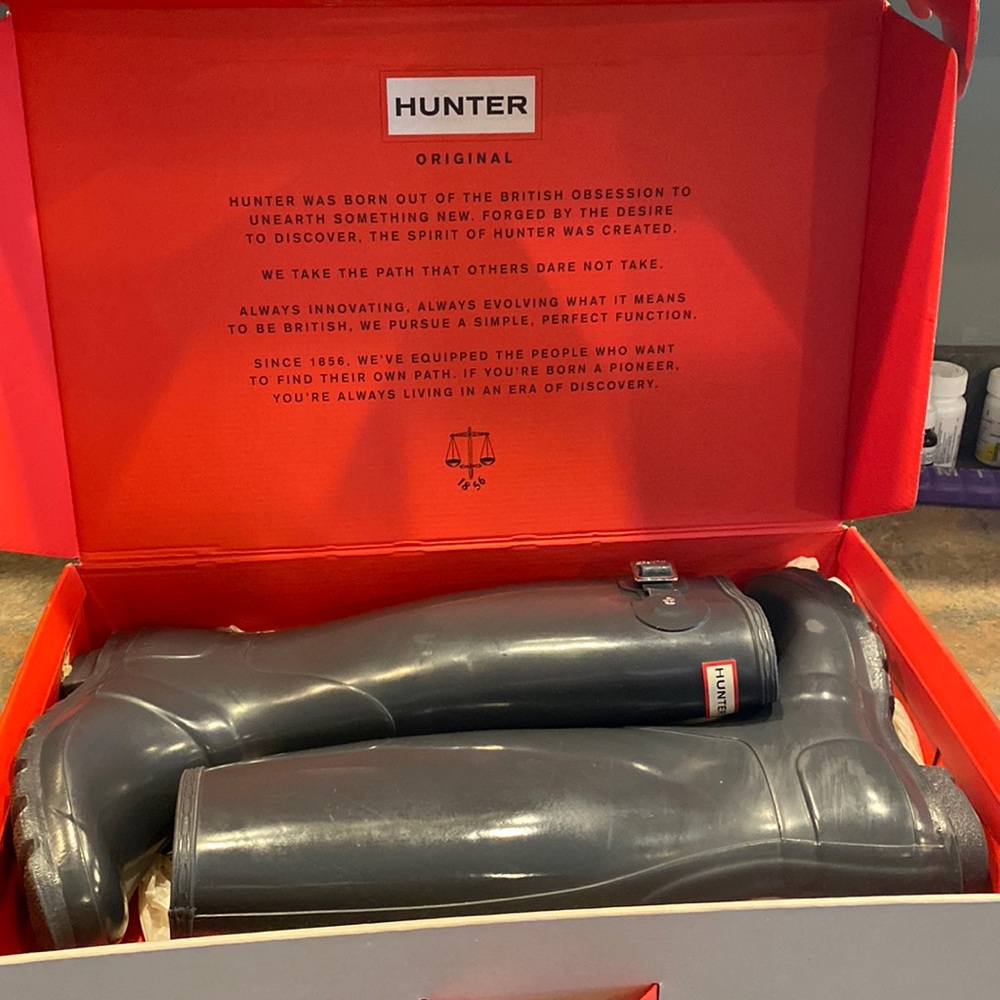 Hunter womens original tall boots sz 7